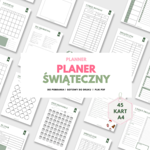 planer świąteczny