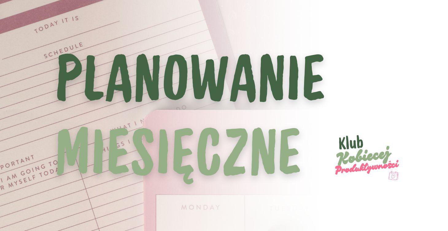 Planowanie Tygodniowe